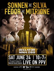 Bellator 180: Sonnen vs. Silva 2017 one on netflix