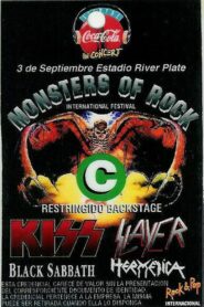 Black Sabbath. River Plate Stadium Buenos Aries 1994 1994 one on netflix