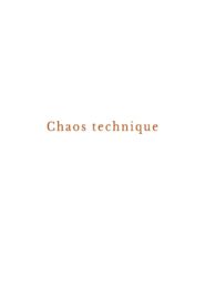 Technical chaos 1998 one on netflix