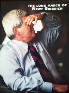The Long March of Newt Gingrich 1996 one on netflix