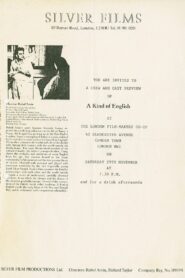 A Kind of English 1986 one on netflix