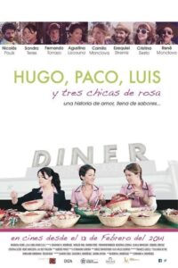Hugo, Paco, Luis y tres chicas de rosa 2014 one on netflix