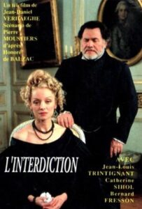 L’Interdiction 1993 one on netflix