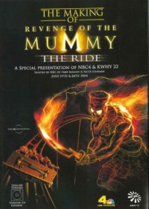 The making of Revenge of the Mummy – The Ride 2004 one on netflix