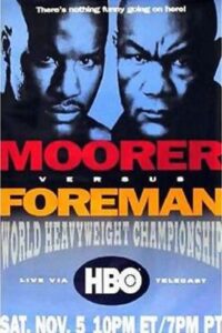 George Foreman vs Michael Moorer 1994 one on netflix