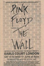 Pink Floyd – The Wall, Live At The Earl’s Court 1980 one on netflix