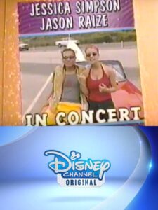 Jessica Simpson and Jason Raize In Concert 2000 one on netflix