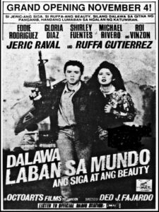 Dalawa Laban Sa Mundo: Ang Siga At Ang Beauty 1993 one on netflix