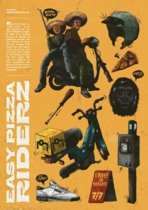Easy Pizza Riderz 2002 one on netflix