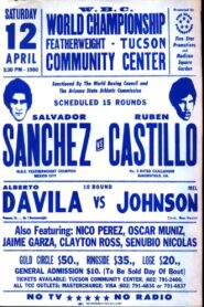 Salvador Sanchez vs. Ruben Castillo 1980 one on netflix