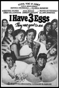I Have 3 Eggs 1990 one on netflix