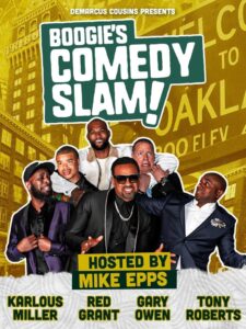 DeMarcus Cousins Presents Boogie’s Comedy Slam 2020 one on netflix